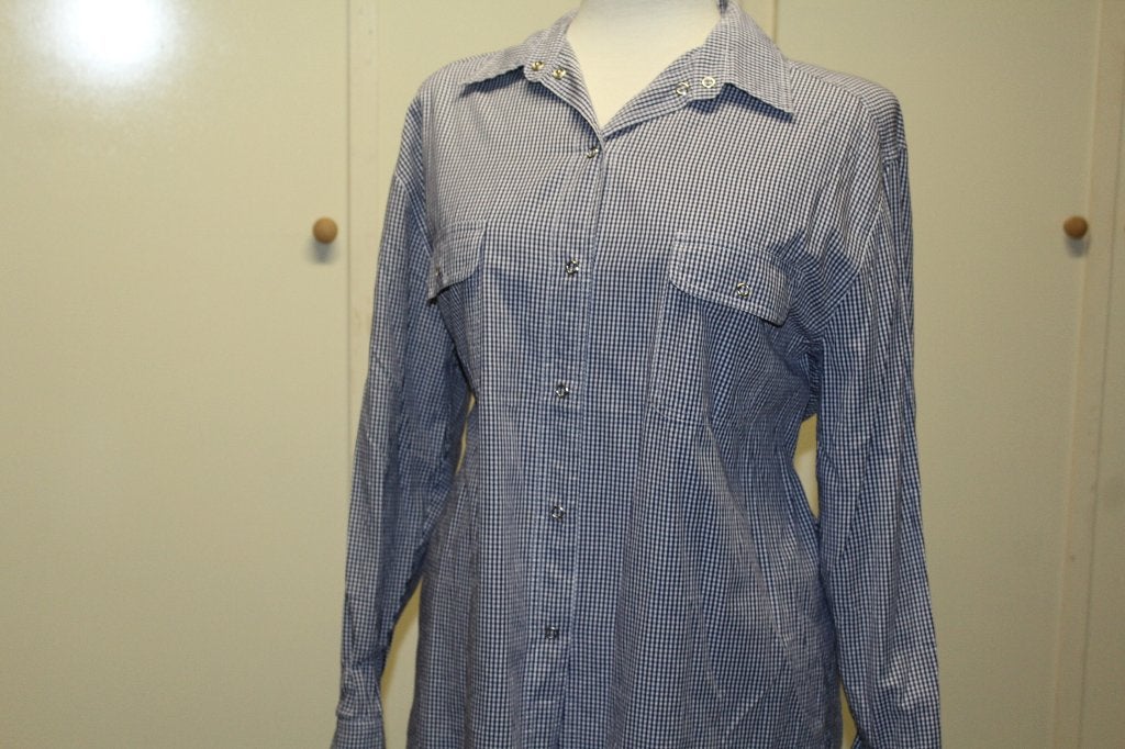 Witteveen blouse met oprolmouw mt 48 ZGAN, Meerkleurig, ., Maat 46/48 (XL) of groter, Ophalen of Verzenden