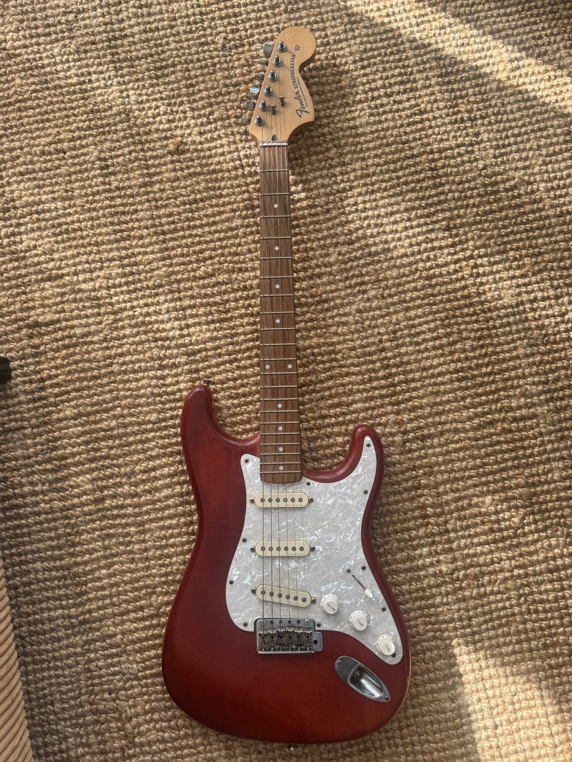 Partscaster met Fender Noiseless Pickups en Squier hals, Ophalen, Gebruikt, Solid body, Overige merken