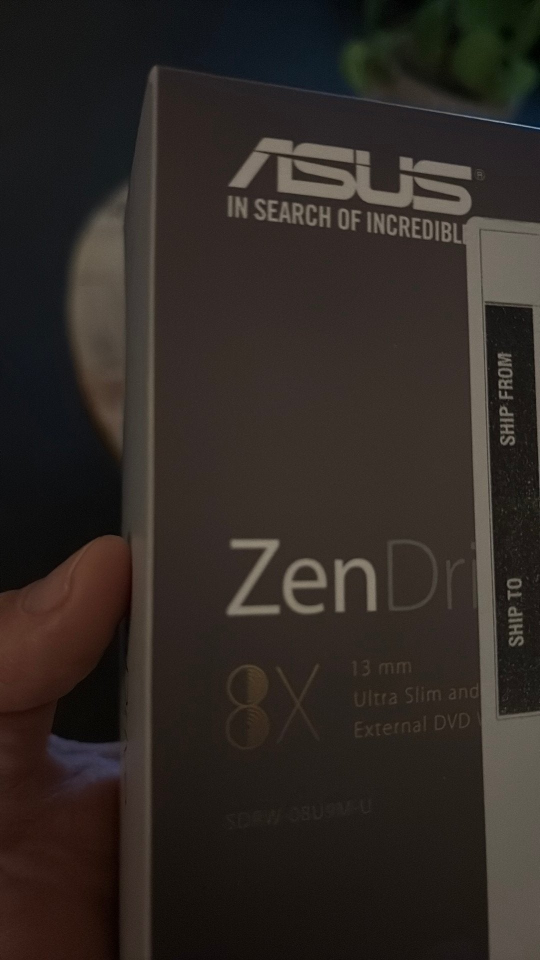 Asus Zen Drive CD/DVD lezer/brander, Computers en Software, Ophalen, Cd, Nieuw, Windows