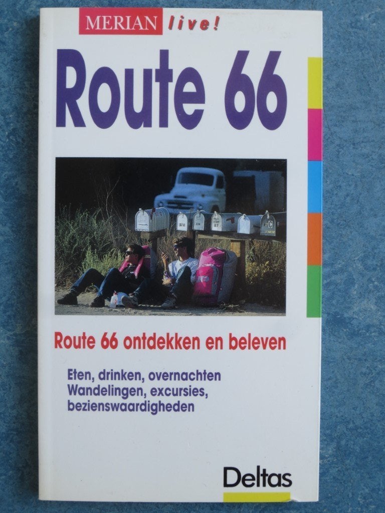 Route 66 - Deltas -Ken Chowanetz, Boeken, Overige merken, Fiets- of Wandelgids, Europa, Ophalen of Verzenden