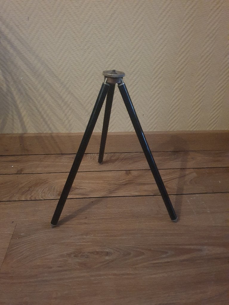 Vintage driepoot camera statief, Vintage, Vintage, Flexibele poten, Vintage
