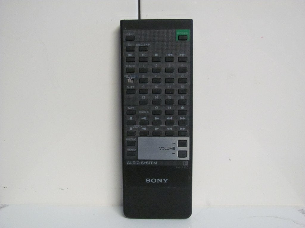 Sony rm-S530 audio system afstandsbediening, Ophalen of Verzenden, Gebruikt, Origineel, Receiver of Versterker