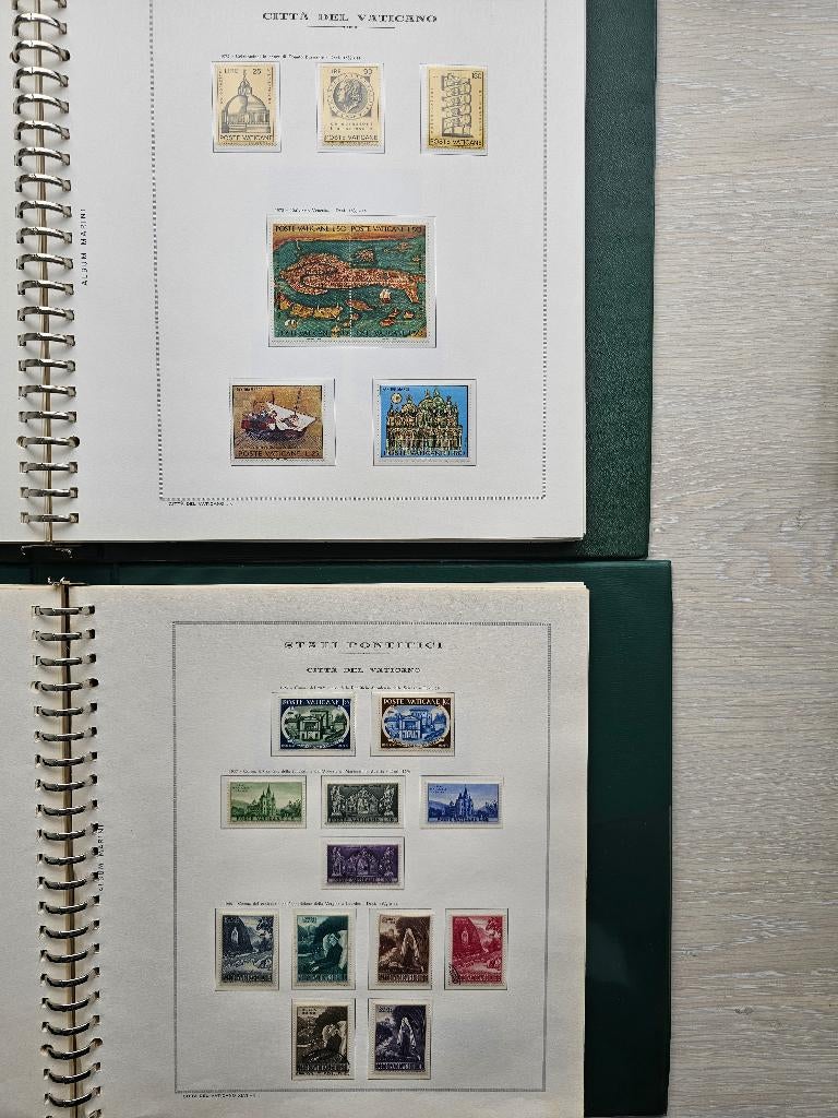 Marini albums Vaticaan I en II 1929 t/m 1983 deel 2 (van 2), Ophalen of Verzenden, Overige landen, Postfris