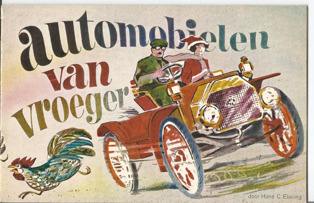 Plaatjesalbum Automobielen van Vroeger, van Nelle KoffieThee, Boeken, Ophalen of Verzenden, Zo goed als nieuw, Hans C. Ebeling