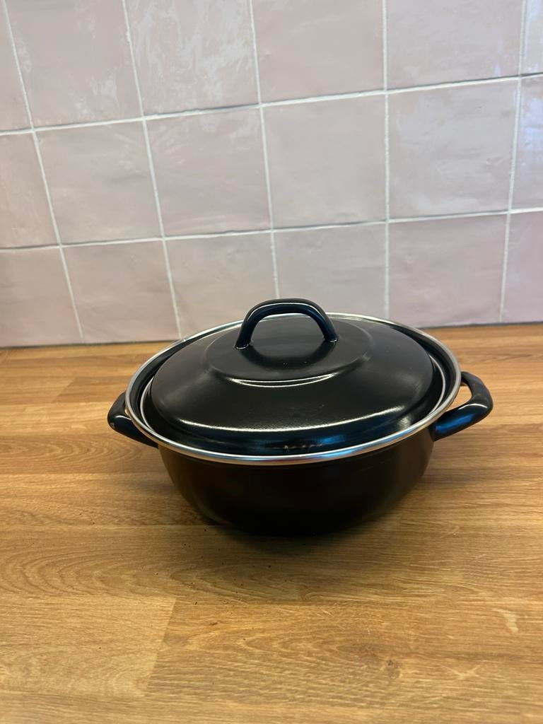 Handy Kookpan met Deksel - Geschikt voor Inductie, Kookpan of Snelkookpan, Overige materialen, Inductieplaat, Nieuw