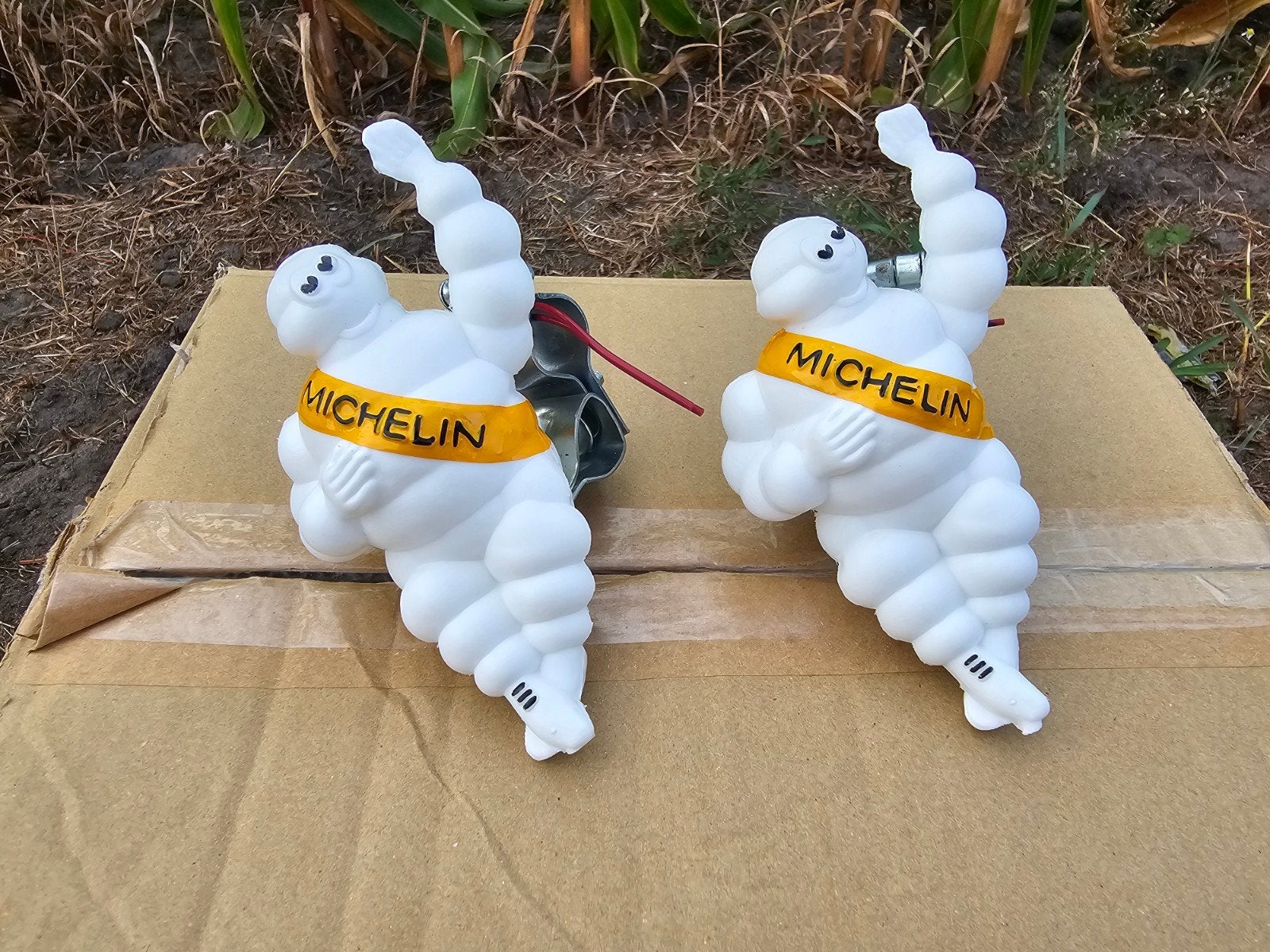 Michelin pop / poppen set 15cm hand links incl led, Ophalen of Verzenden, Nieuw, Lichtbak of (neon) lamp