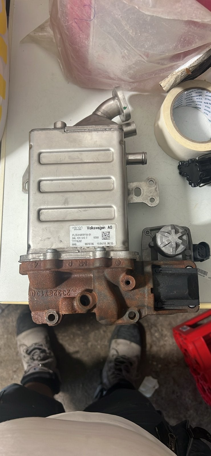 Intercooler VW Transporter T6 2019, Auto-onderdelen, Motor en Toebehoren, Ophalen of Verzenden, Gebruikt, Volkswagen