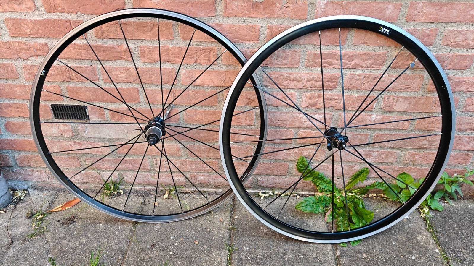 Mavic Aksium Race Racefietswielen, Fietsen en Brommers, Fietsonderdelen, Gebruikt, Aluminium, Mavic, Racefiets