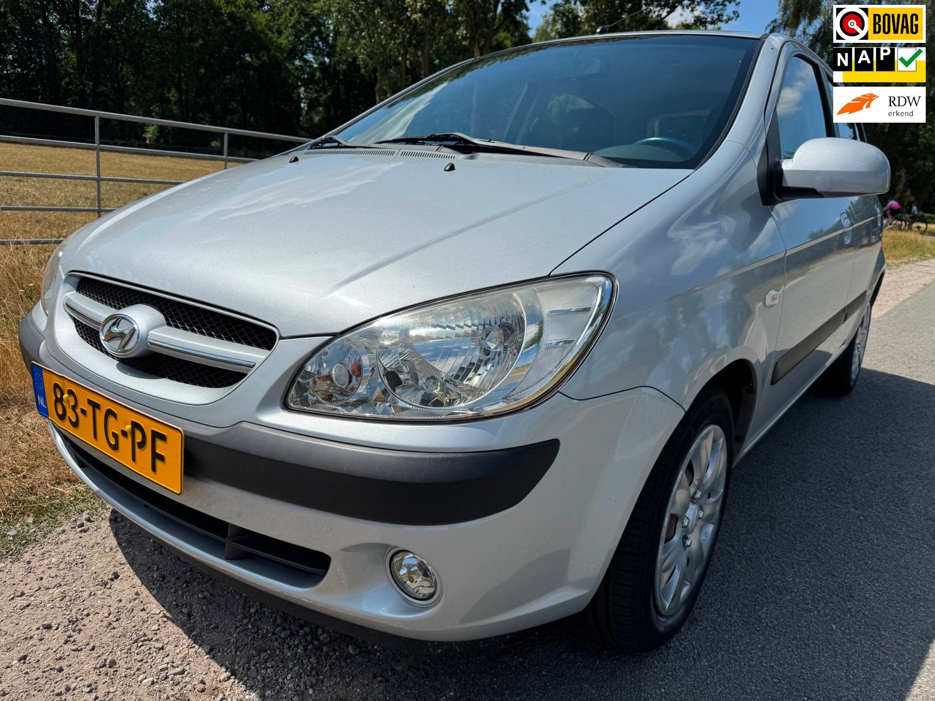 Hyundai Getz 1.4i Active Cool DEALER onderhouden|airco, Auto's, Dealer onderhouden, 4 cilinders, Origineel Nederlands, Bedrijf