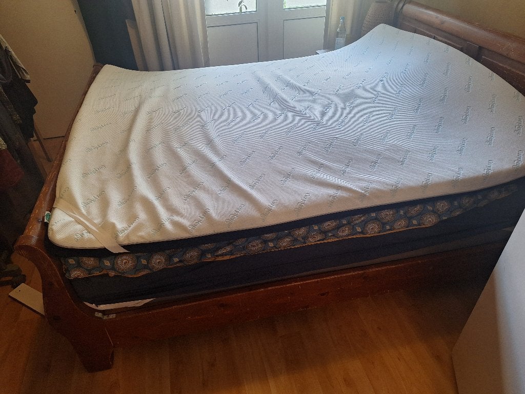 CozySense DualFeel Topper 160x200 cm, Huis en Inrichting, Slaapkamer | Matrassen en Bedbodems, Ophalen, Tweepersoons, Zo goed als nieuw