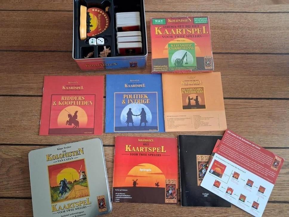 De Kolonisten van Catan Kaartspel uitbreiding 4x, Ophalen of Verzenden, Nieuw