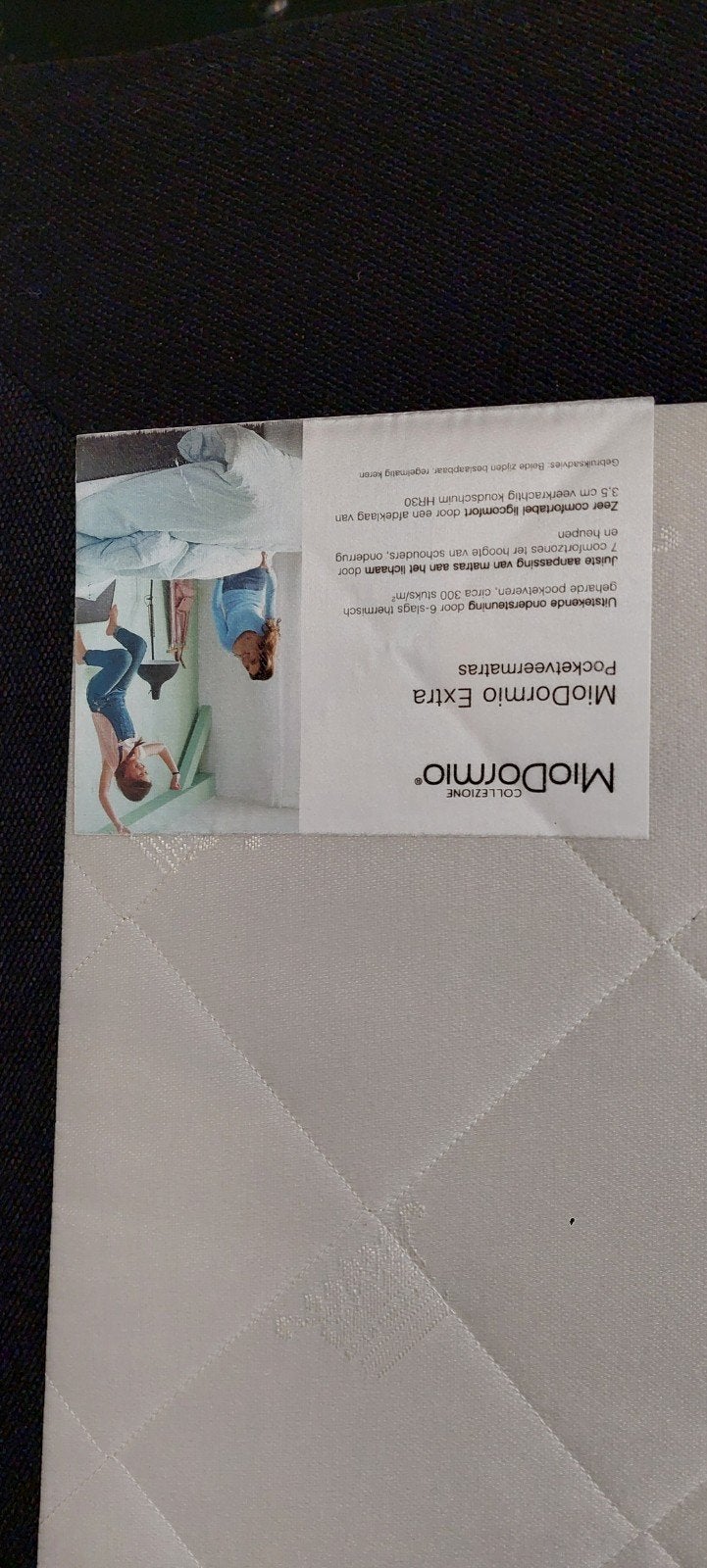 2x MioDormio Extra Pocketveermatras - Zo goed als nieuw, Ophalen of Verzenden, Zo goed als nieuw, Matras, 200 cm