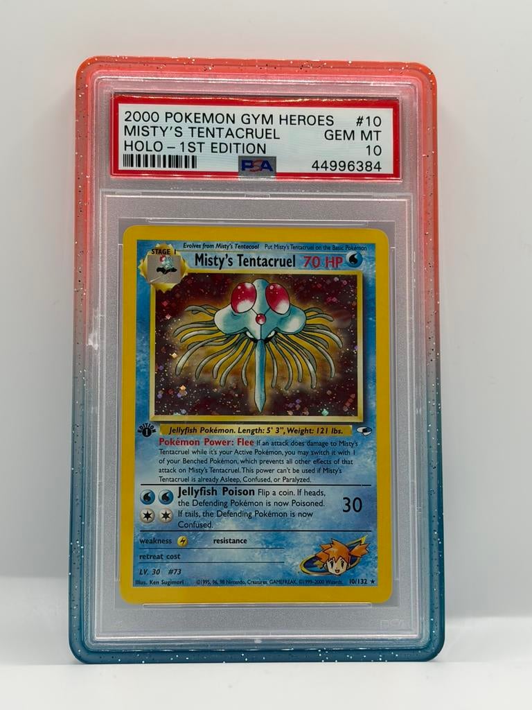 Mistys tentacruel 1st edition psa 10, Ophalen of Verzenden, Zo goed als nieuw