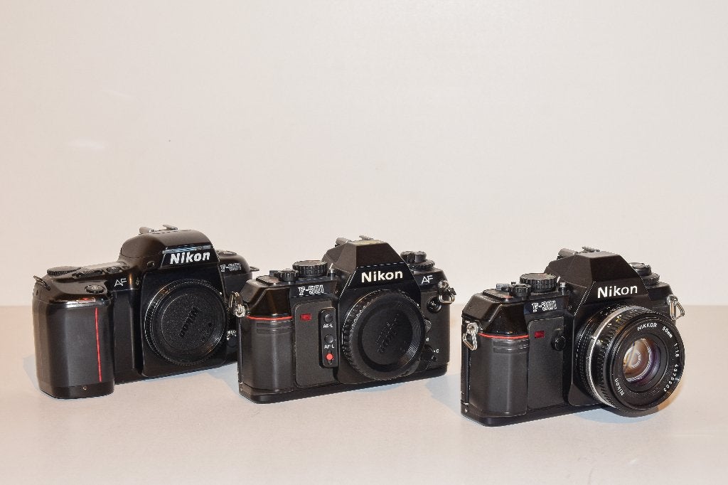 Nikon F301, F501, F601, Ophalen of Verzenden, Gebruikt, Spiegelreflex, Nikon