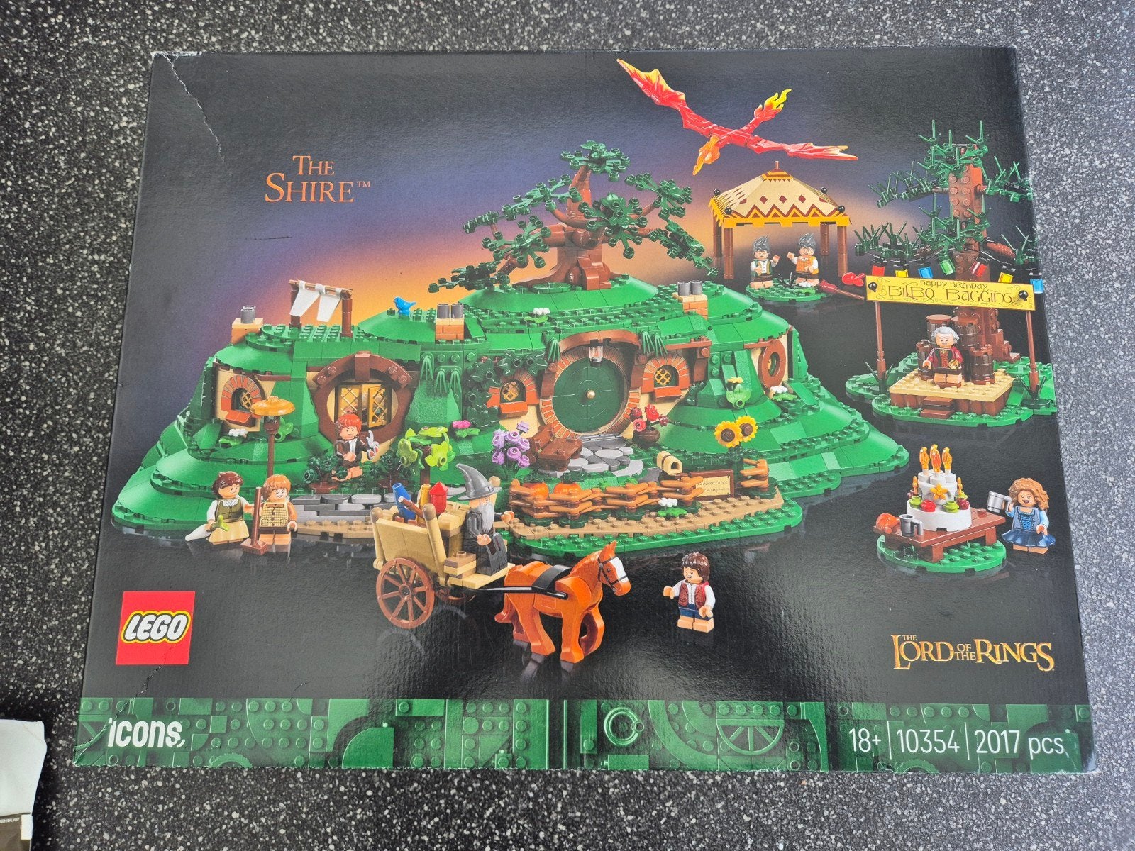 Lego 10354 Lord of the rings The Shire ZONDER minifiguren, Lego, Ophalen of Verzenden, Losse stenen, Icons