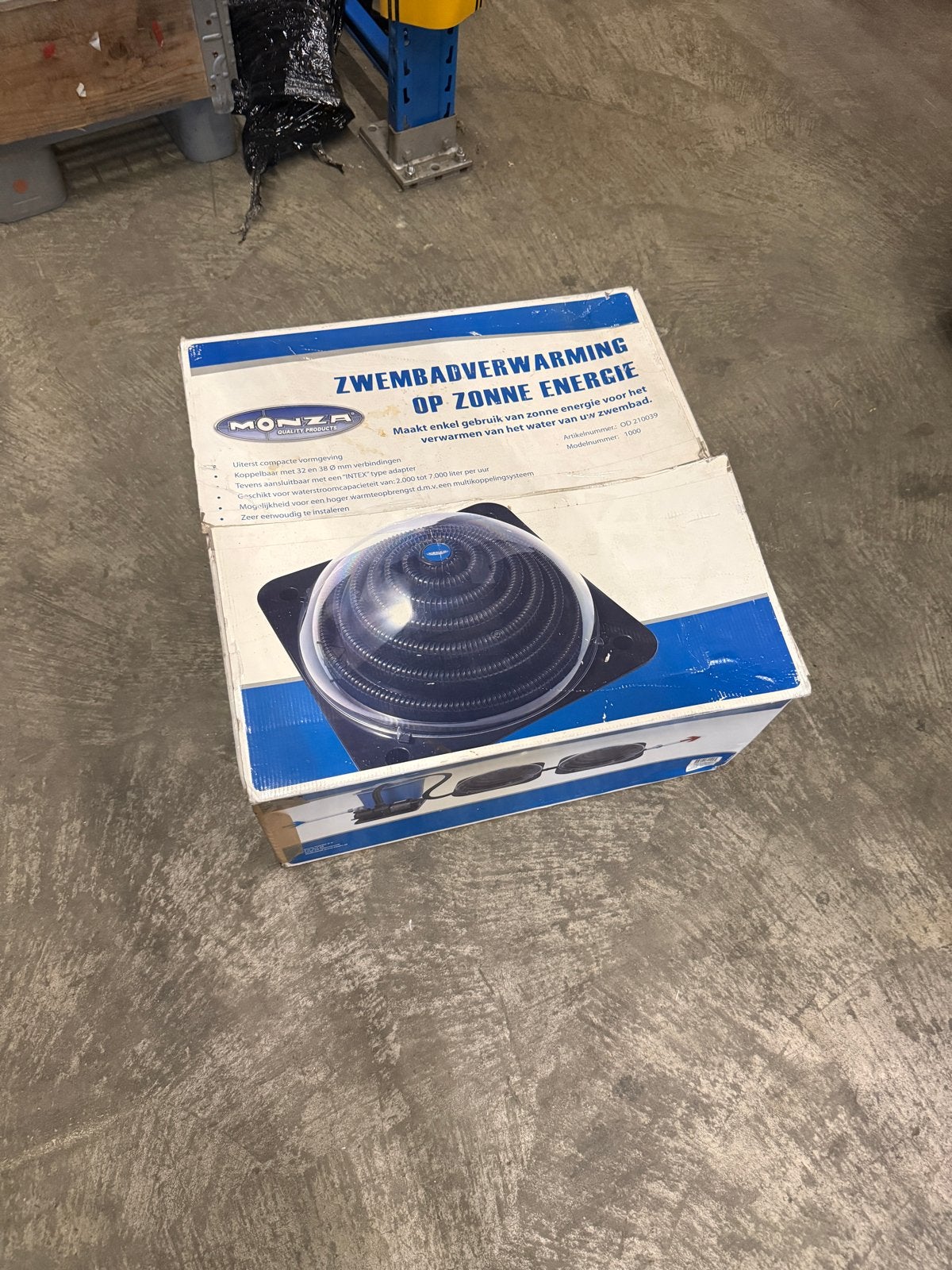 2x Monza Zwembadverwarming op Zonne-energie, Ophalen, Minder dan 80 cm, Overige typen, Nieuw