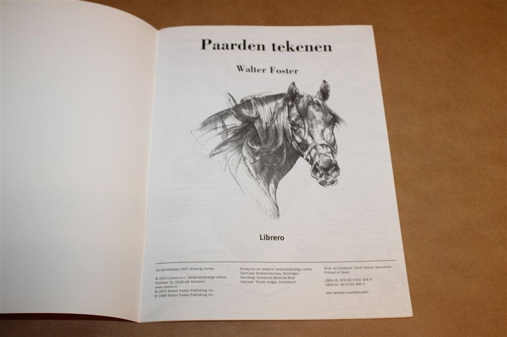 Paarden Tekenen — Walter Foster, Tekenhandleiding, Ophalen of Verzenden, Gelezen, Tekenen en Schilderen