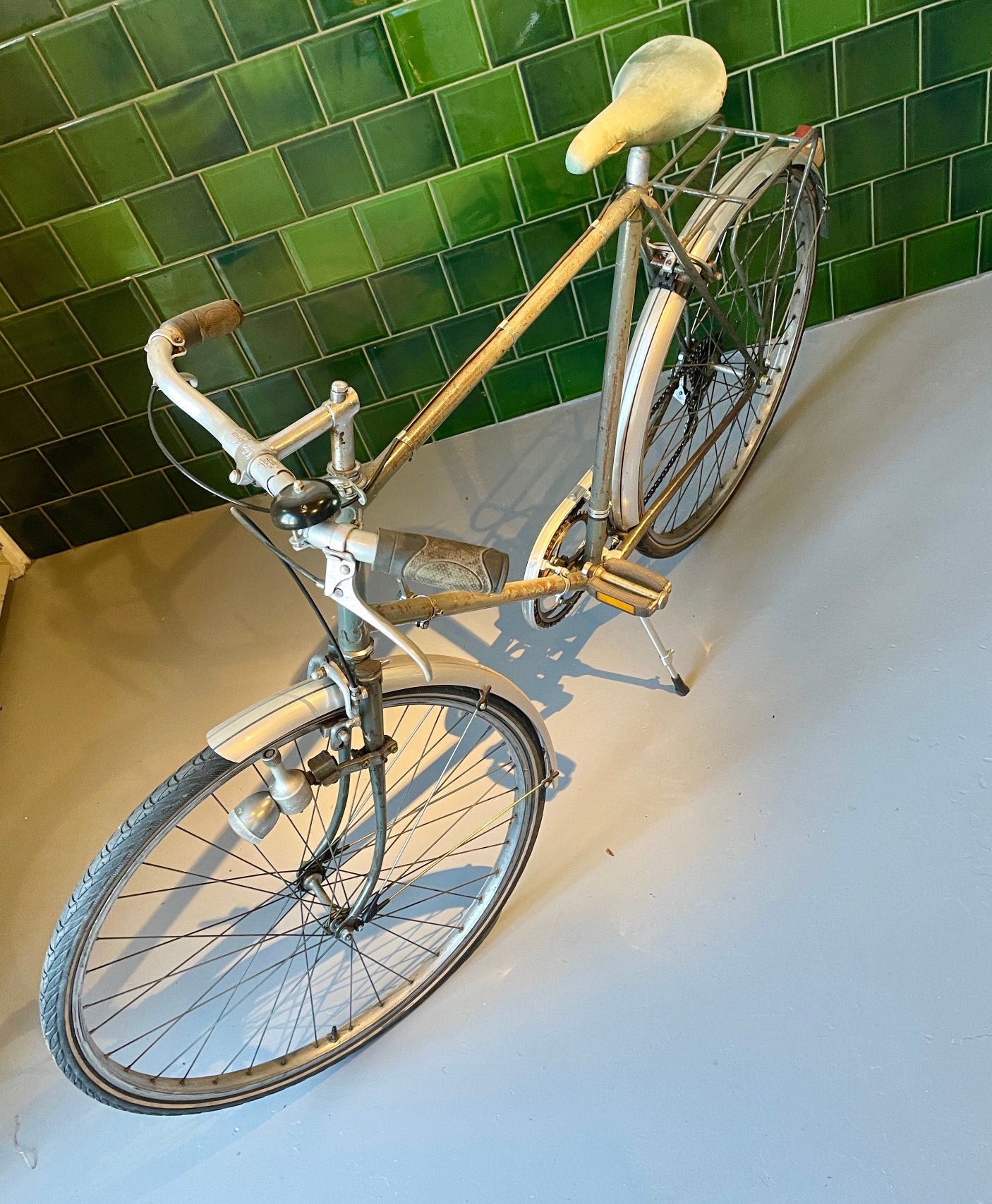 Large 5speed Olympia vintage herenfiets, Fietsen en Brommers, Fietsen | Heren | Herenfietsen, 57 tot 61 cm, Ophalen, Gebruikt