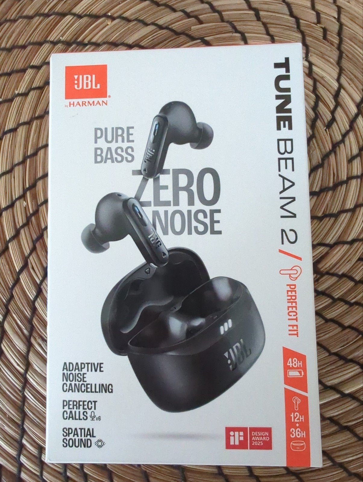 JBL Tune Beam 2 TWS Oordopjes - Pure Bass, Zero Noise, Ophalen, In-ear, JBL, Nieuw