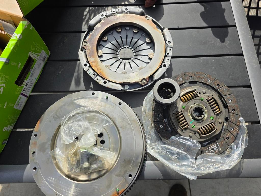 Koppelingsset met vast vliegwiel bmw 3 serie e46, Auto-onderdelen, Transmissie en Toebehoren, Ophalen, Nieuw, BMW