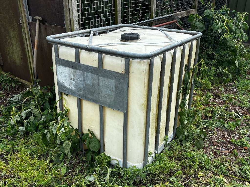 IBC container 1000 liter (Doorzichtig), Ophalen, Gebruikt