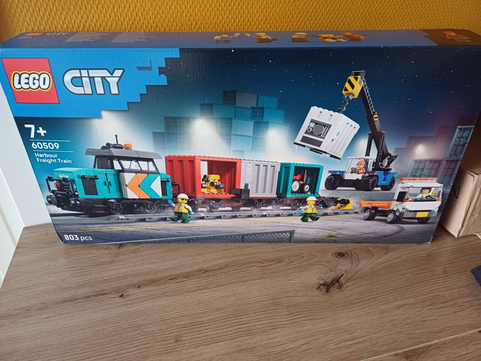 Nieuw LEGO City Harbour Freight Train (60509) - Ongeopend, City, Lego, Nieuw, Ophalen of Verzenden