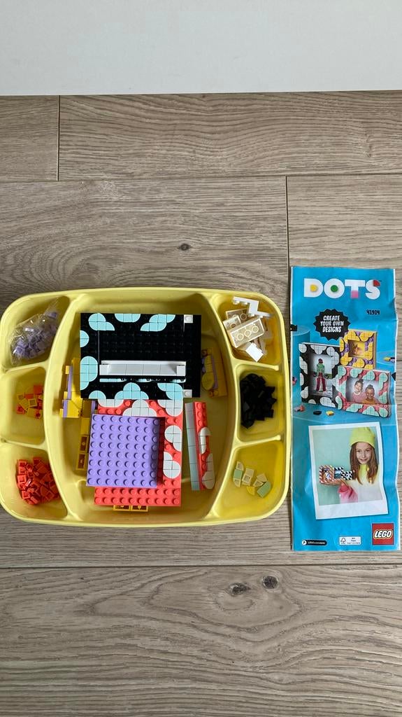 Lego Dots 3 fotolijstjes 41914, Ophalen of Verzenden, Zo goed als nieuw, Complete set, Lego
