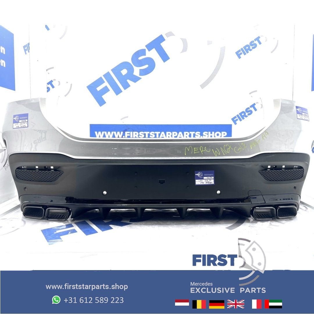 C167 GLE63 AMG COUPÉ ACHTERBUMPER GLE63s BUMPER WIT GRIJS ZW