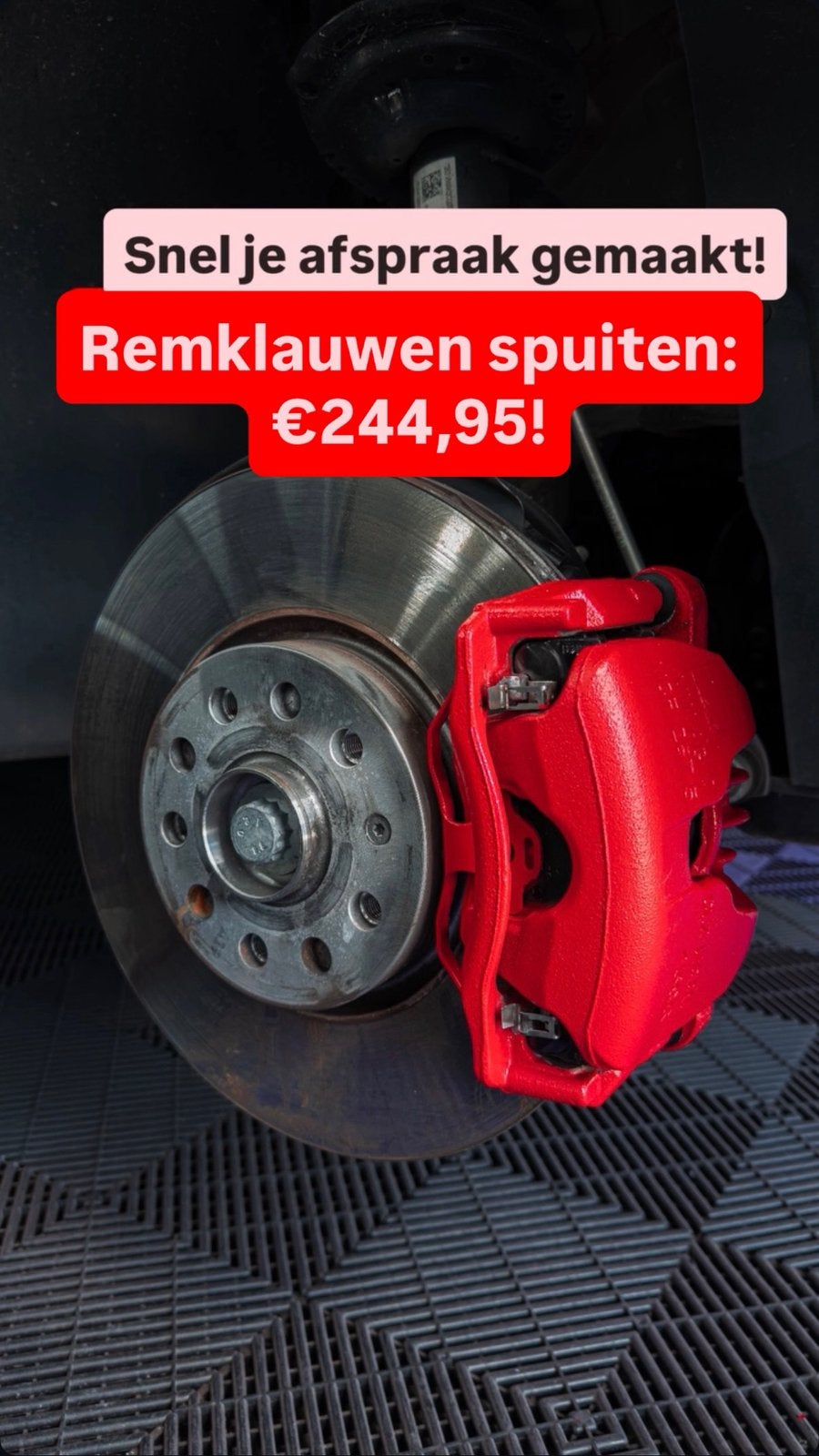 Remklauwen spuiten in kleur -snel, professioneel, betaalbaar, Ophalen