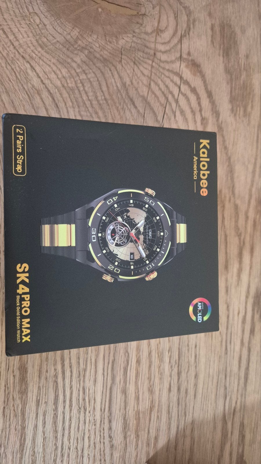 Smart watch, Ophalen, Zwart, Afstand, Waterdicht