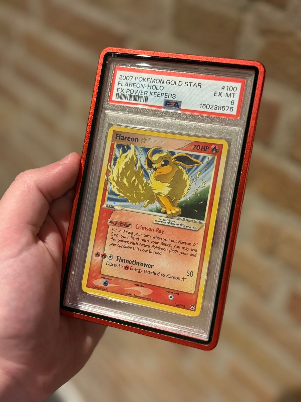 Flareon Gold Star (PK 100), Ophalen of Verzenden, Nieuw, Losse kaart