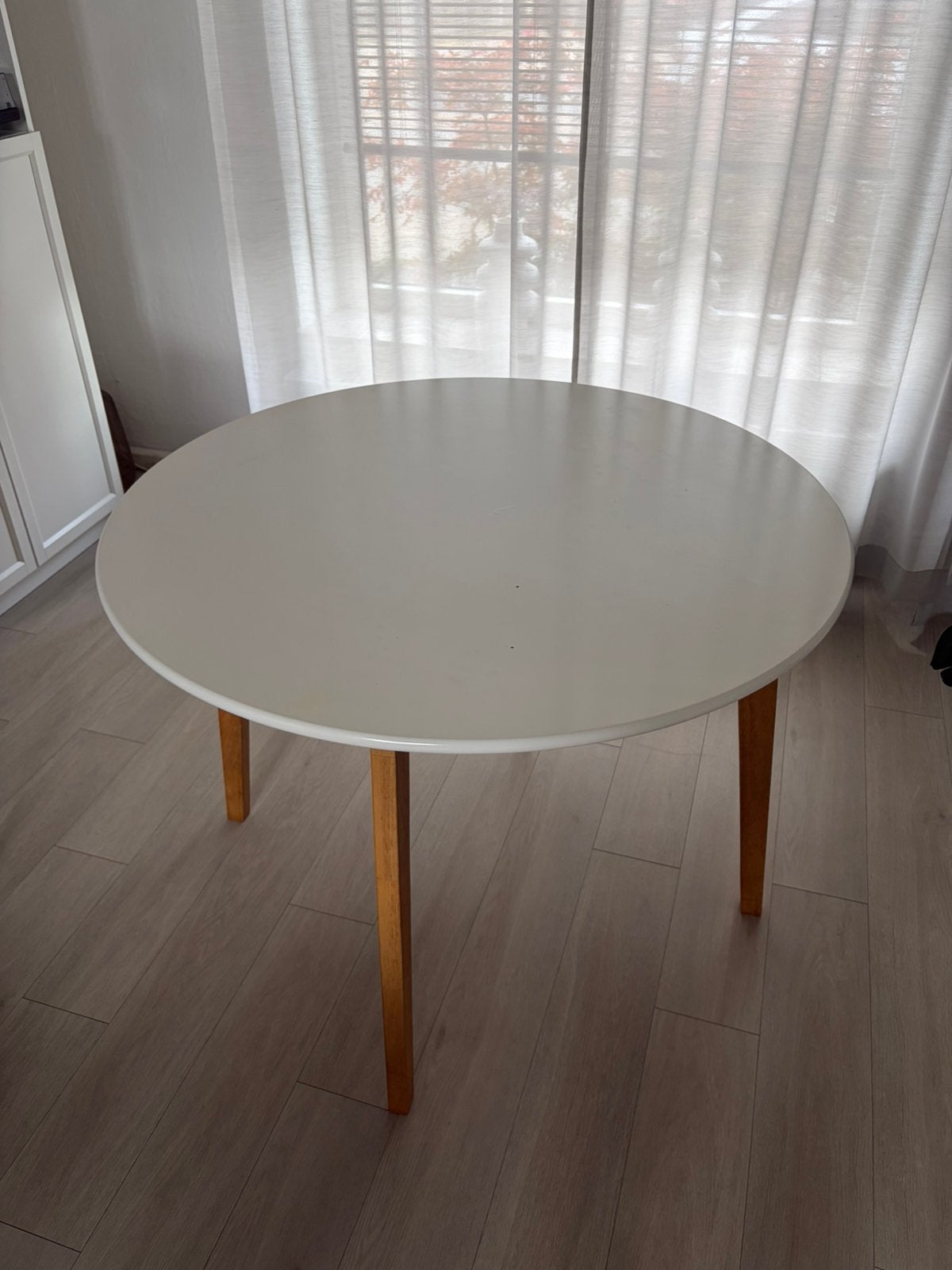 Tafel gratis, Ophalen, Zo goed als nieuw, Rond, 100 tot 150 cm