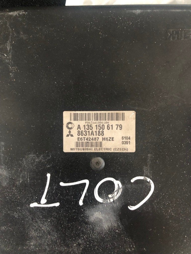 ECU Mitsubishi Colt 8631A188 A1351506179 E6T42487 H6ZE, Ophalen of Verzenden, Gebruikt, Mitsubishi