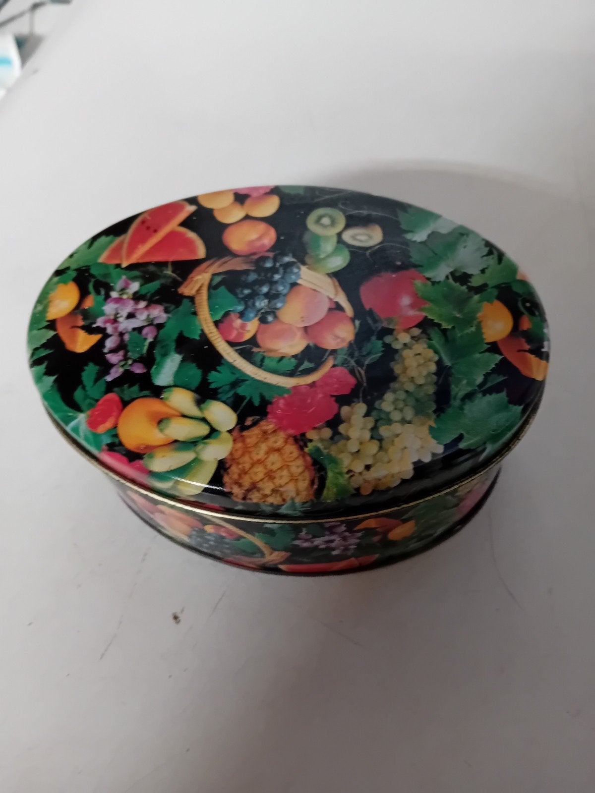 Blikje van 14x11x6.5cm, Verzamelen, Blikken, Ophalen of Verzenden, Gebruikt, Overige