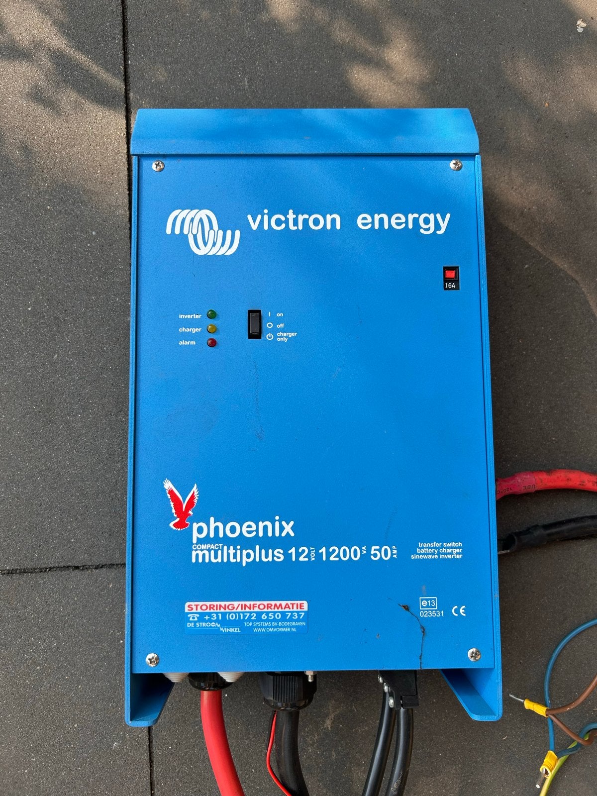 Victron MultiPlus Compact 12/1200/50 Omvormer/Lader, Verzenden, Gebruikt