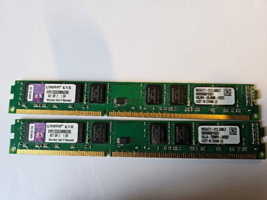 geheugen, Computers en Software, RAM geheugen, Gebruikt, 8 GB, DDR3, Ophalen of Verzenden