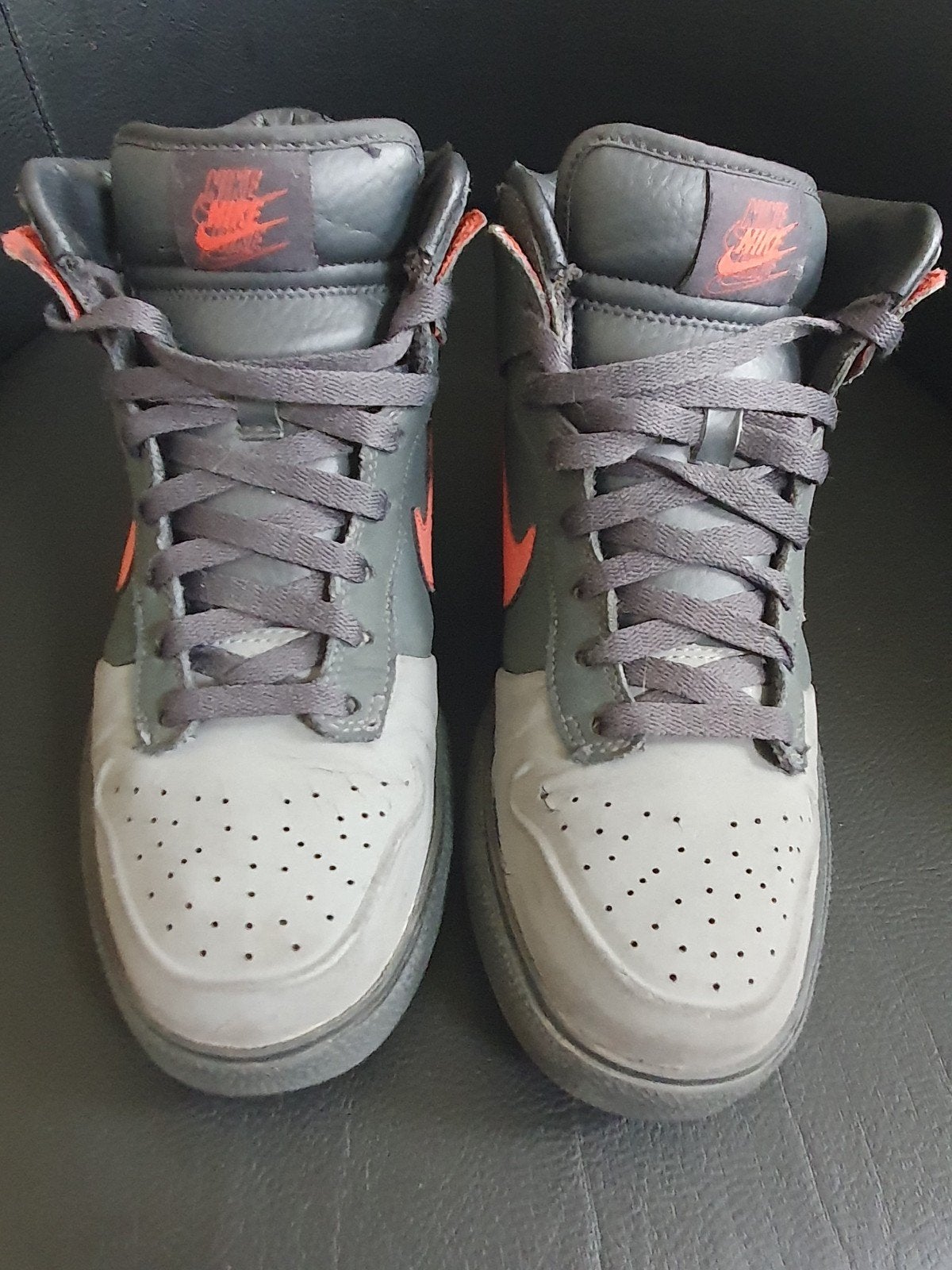 Nike Dunk High AC VT "Anthracite/Orange" - Maat 42, Ophalen, Overige kleuren, Nike, Sneakers of Gympen