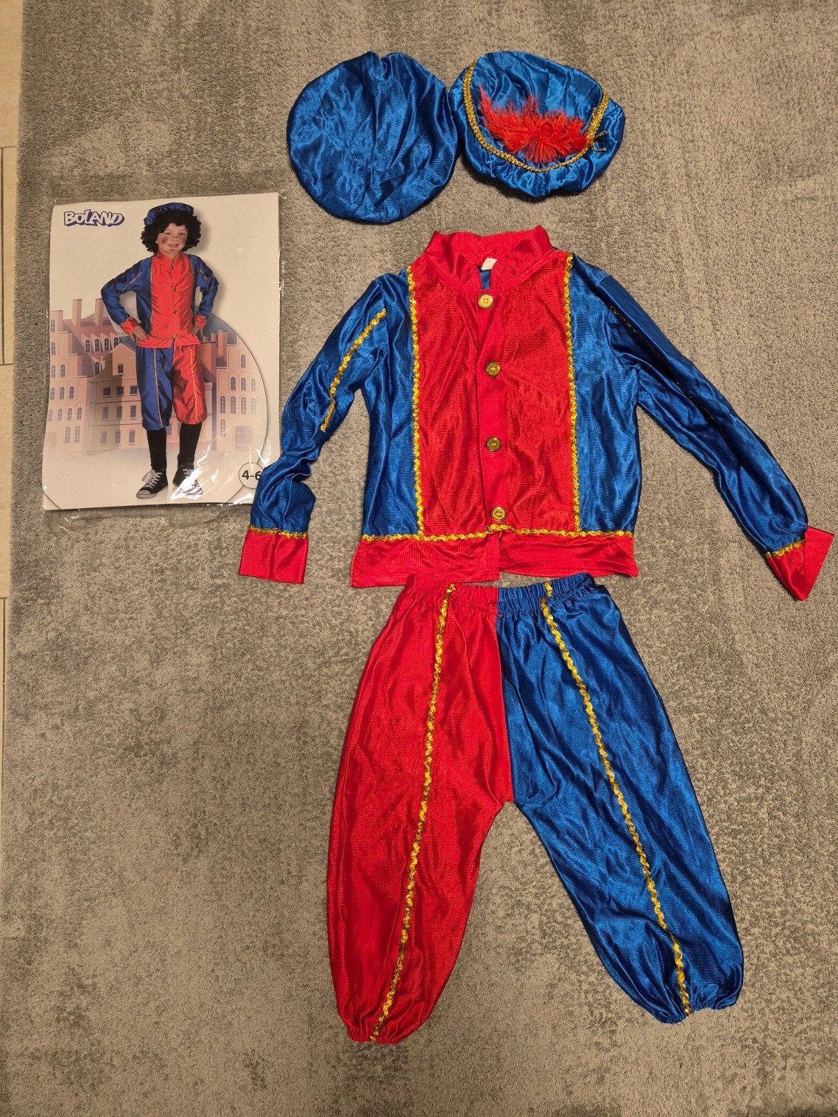 Pietenpak voor kinderen (4-6 jaar), Ophalen, Gebruikt, Jongen of Meisje