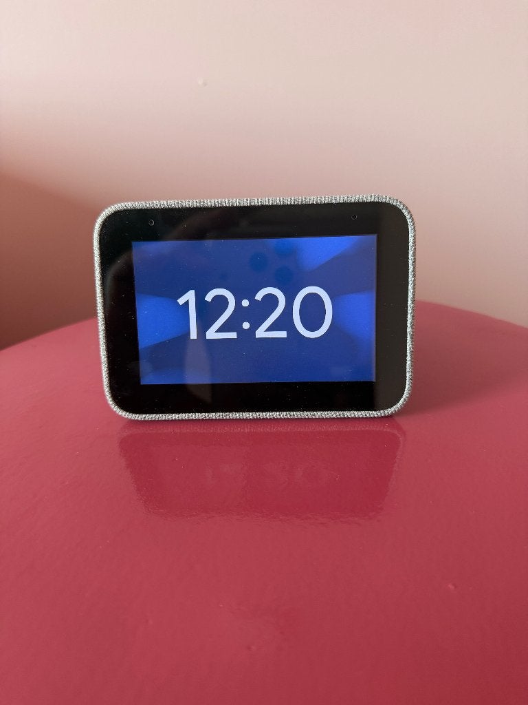 Lenovo Smart Clock (CD-24501F) – Google Assistant, Witgoed en Apparatuur, Ophalen of Verzenden, Zo goed als nieuw, Digitaal