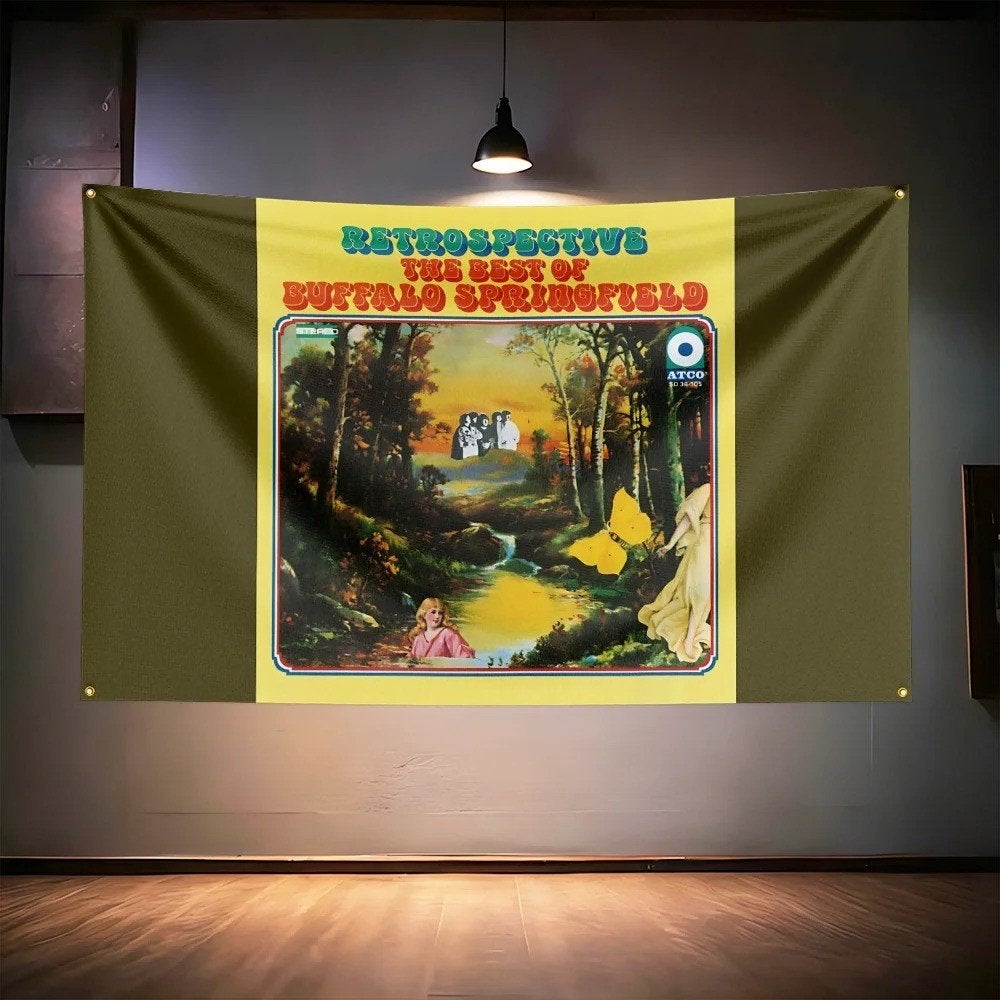 Grote vlaggen Buffalo Springfield (150x90cm), Ophalen of Verzenden, Nieuw