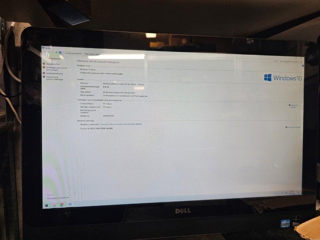 Dell Inspiron One 2330 Touchscreen, Ophalen, Gebruikt, 2 tot 3 Ghz, Met monitor