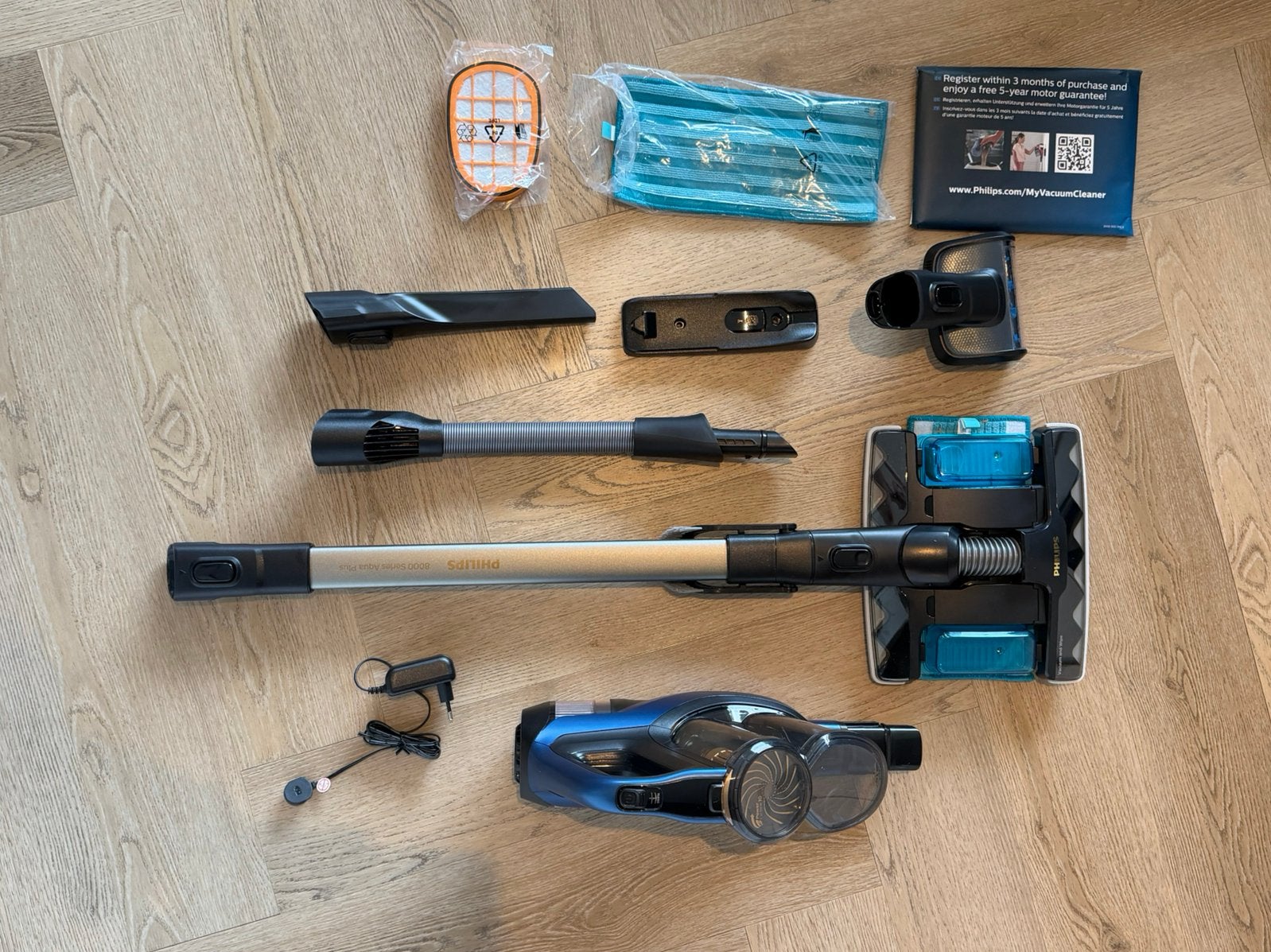 Philips XC8045/01 Stofzuiger - Nieuw, Philips, Versuni Holding B.V., Regelbare zuigkracht, Ophalen of Verzenden
