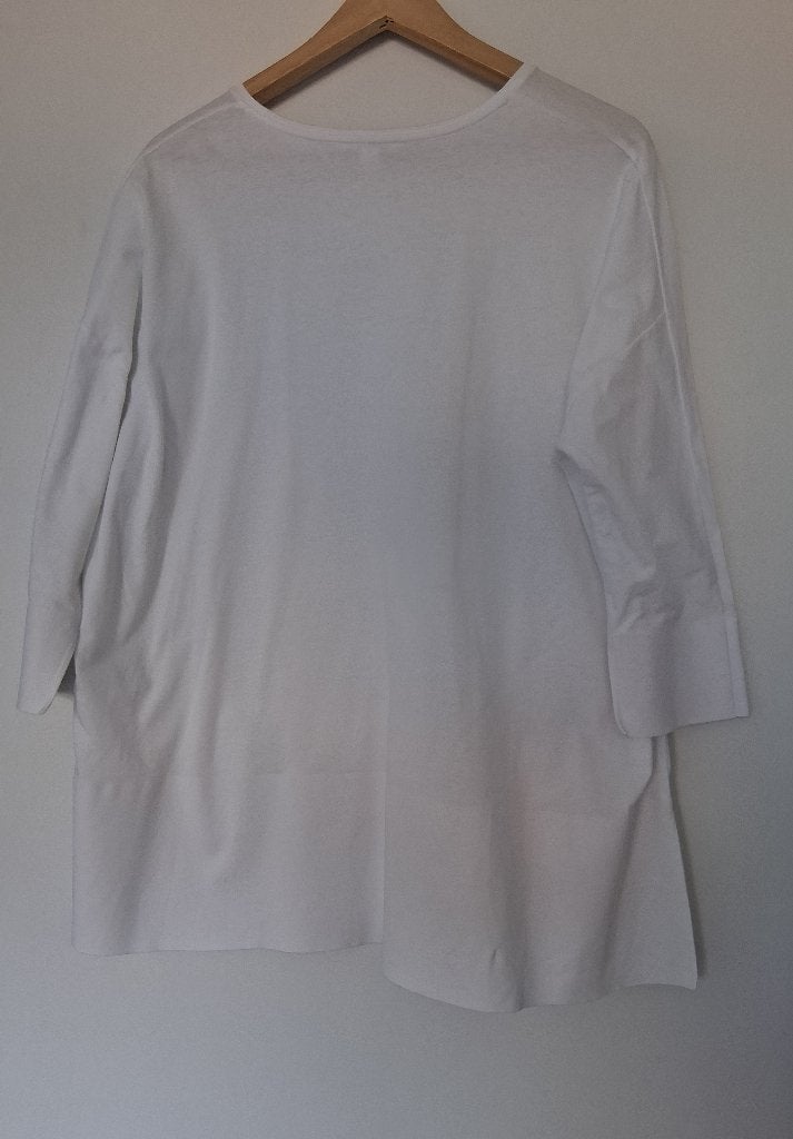 Wit shirt COS, Maat 38/40 (M), COS, Wit, Ophalen of Verzenden