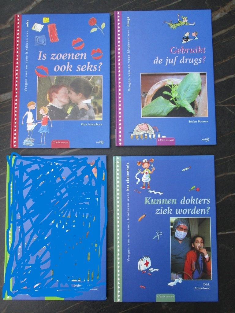 Clavis Informatief 5x hardcover boek educatieve serie, Ophalen of Verzenden, Zo goed als nieuw, Clavis Informatief, Non-fictie