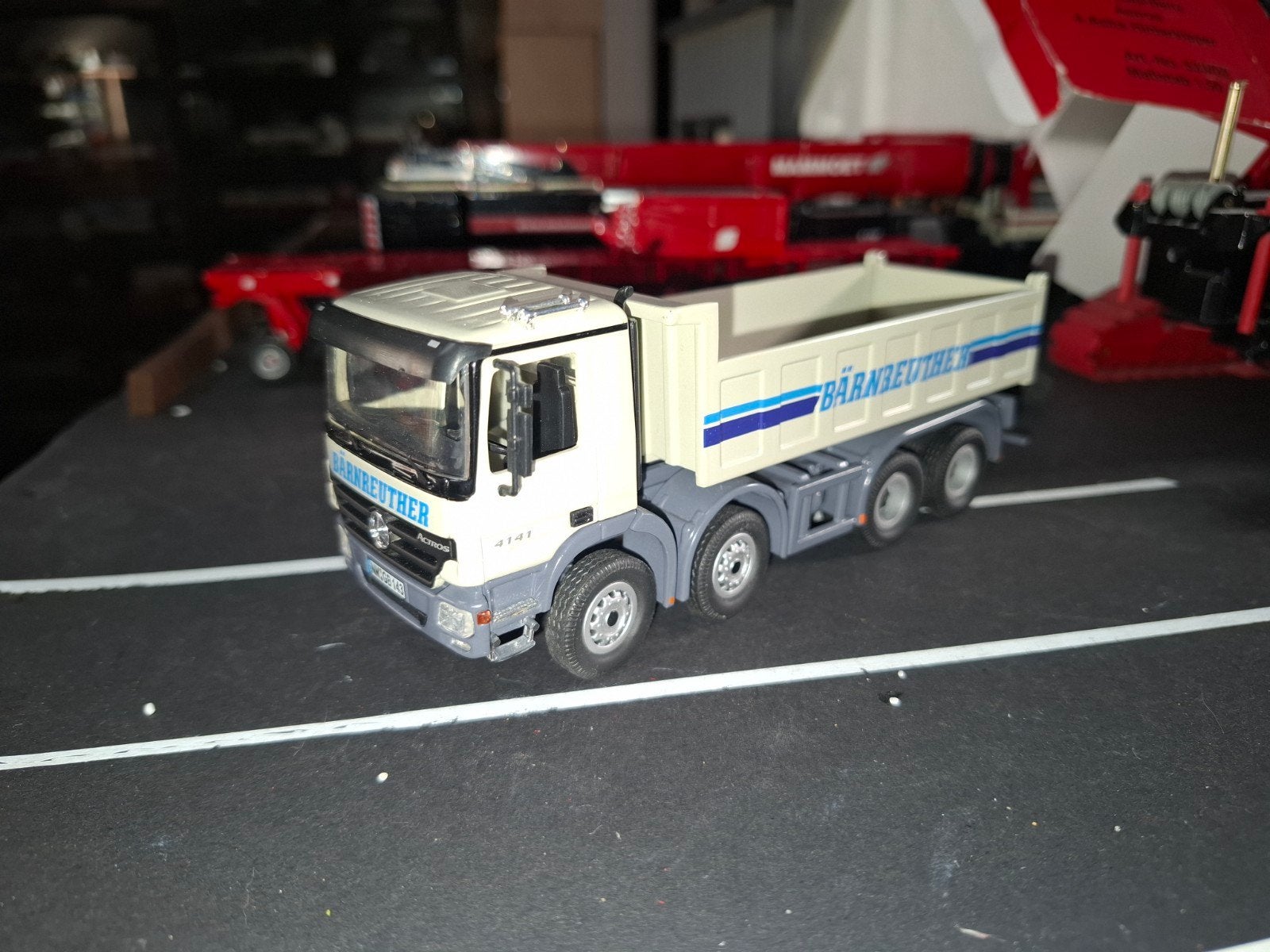 mb actros zandkipper, Ophalen of Verzenden, Nieuw, Bus of Vrachtwagen, NZG