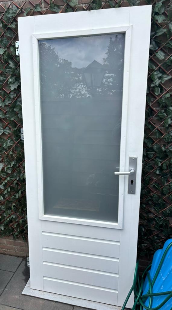 Buitendeur, Ophalen, Gebruikt, Buitendeur, 200 tot 215 cm