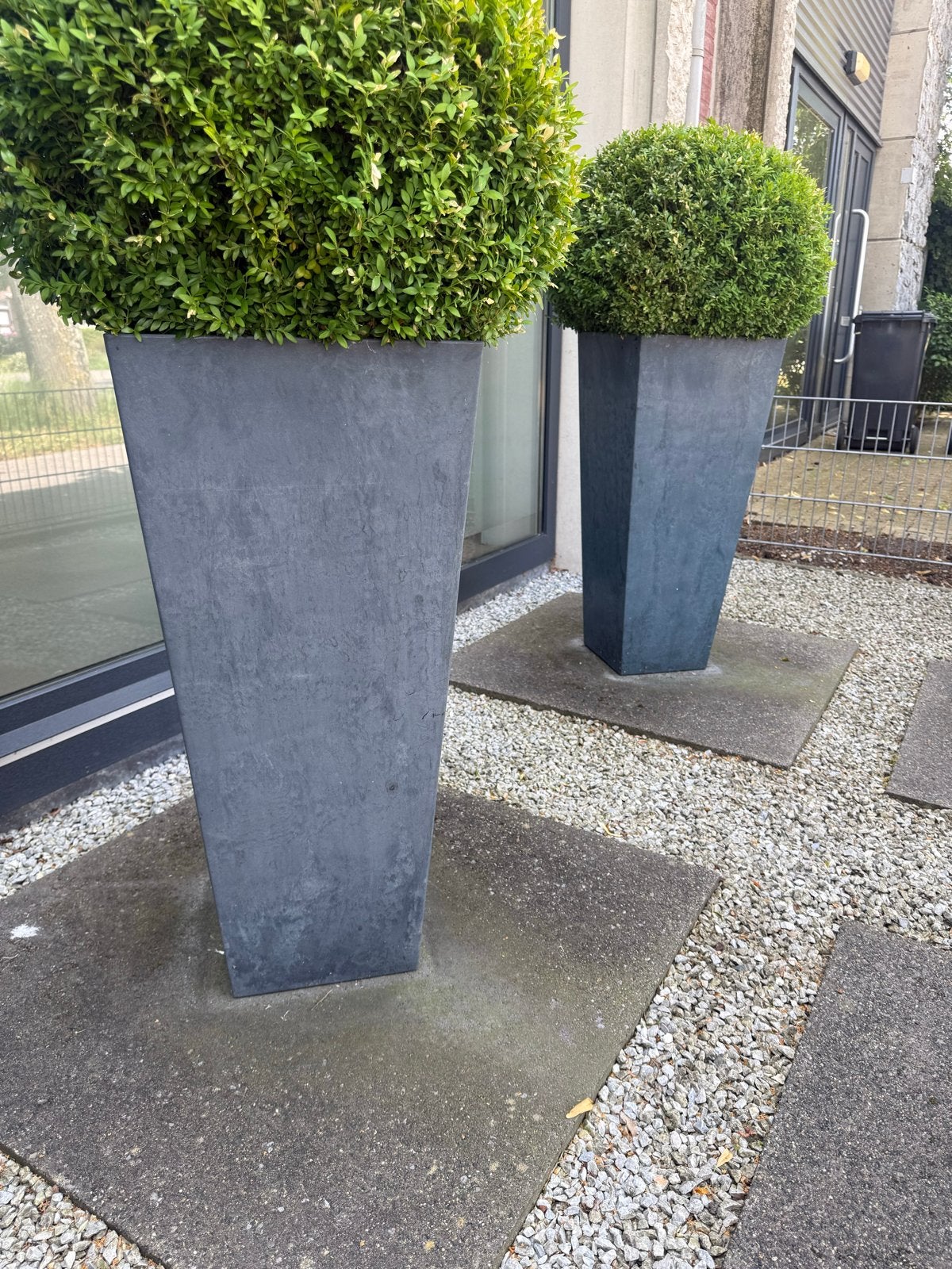 2x Kunststof plantenbak 90x40x40cm, Ophalen, Kunststof, Gebruikt, Binnen