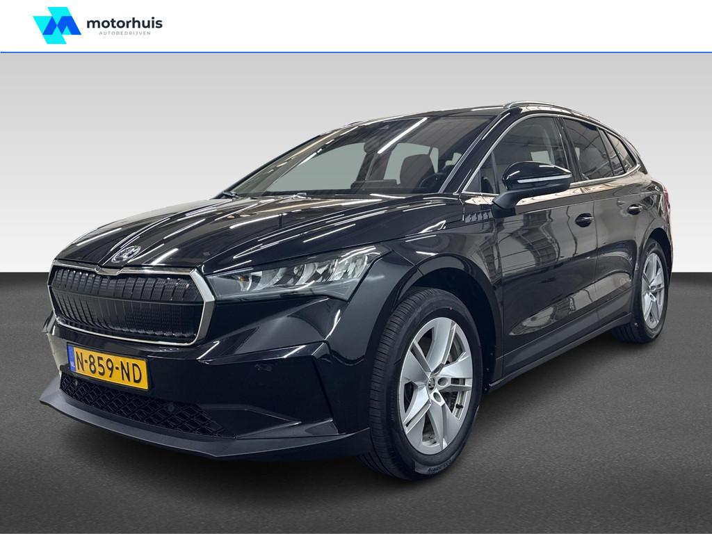 Skoda Enyaq iV 80 NAVI CAMERA WINTERPACK LED 204PK, Auto's, Skoda, Bedrijf, Te koop, Enyaq, Achteruitrijcamera, Airconditioning