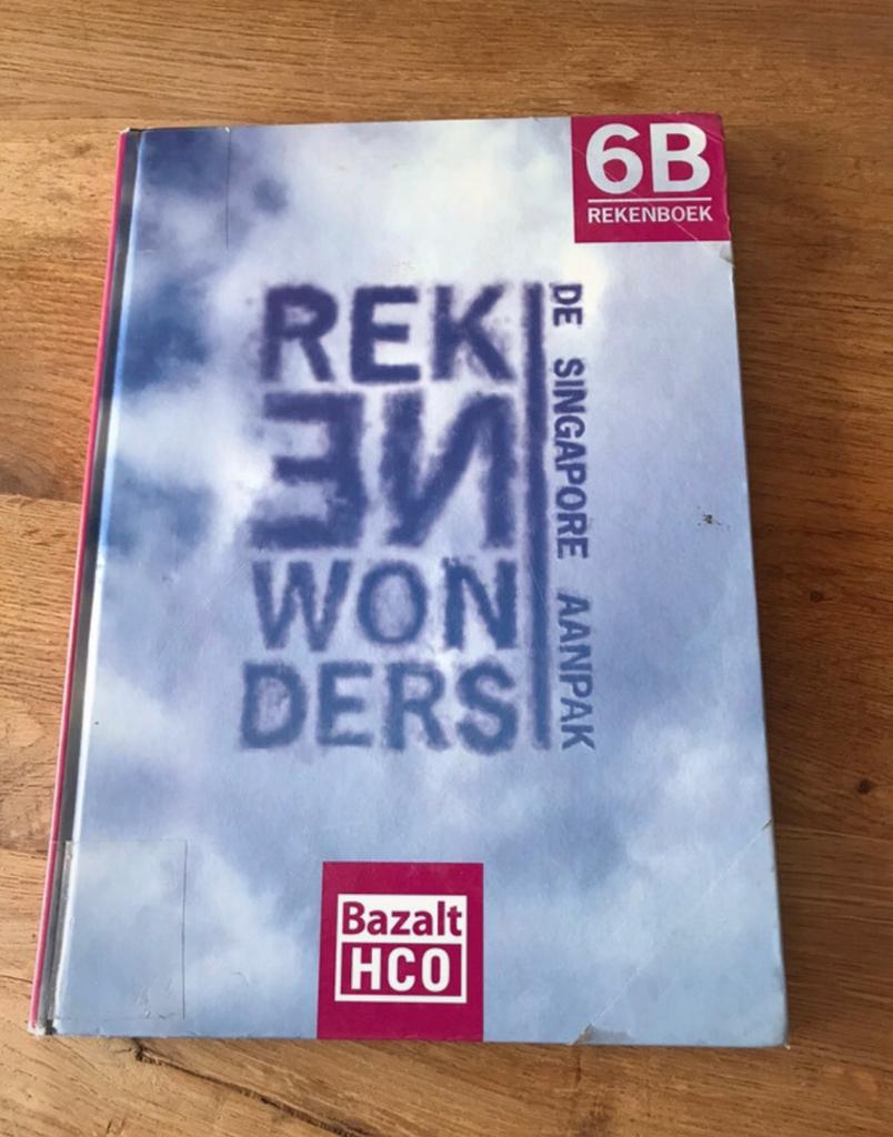 Rekenwonders rekenboek 6b, Boeken, Schoolboeken, Ophalen of Verzenden, Zo goed als nieuw, Overige niveaus, Overige vakken