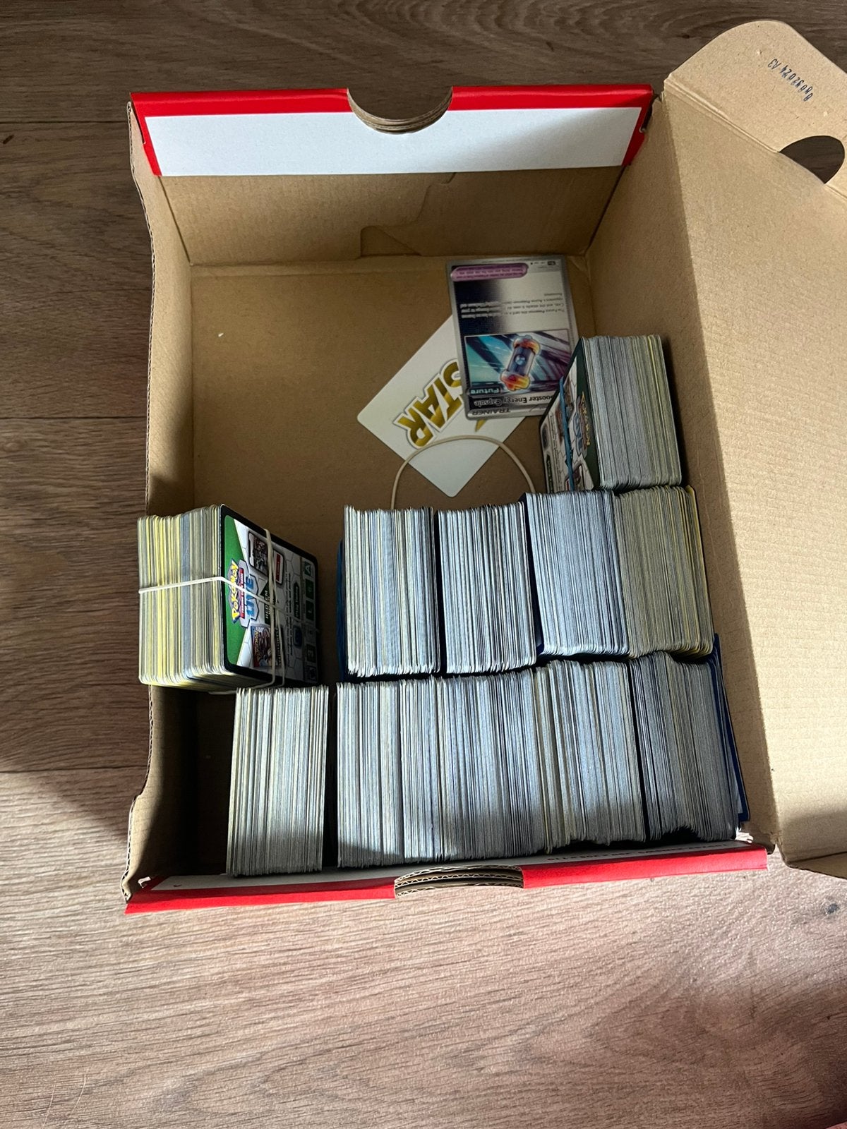 Pokemon bulk -+ 1200 kaarten, Ophalen of Verzenden, Zo goed als nieuw, Meerdere kaarten